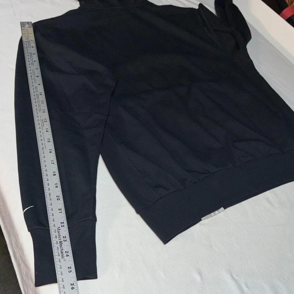 Nike Standard Issue Hoodie Mens M Dri-FIT Black Zippered Pockets Gym NWT $105